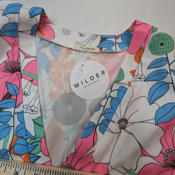 NWOT Sunday up dress size m Multicolors - Picture 6 of 7